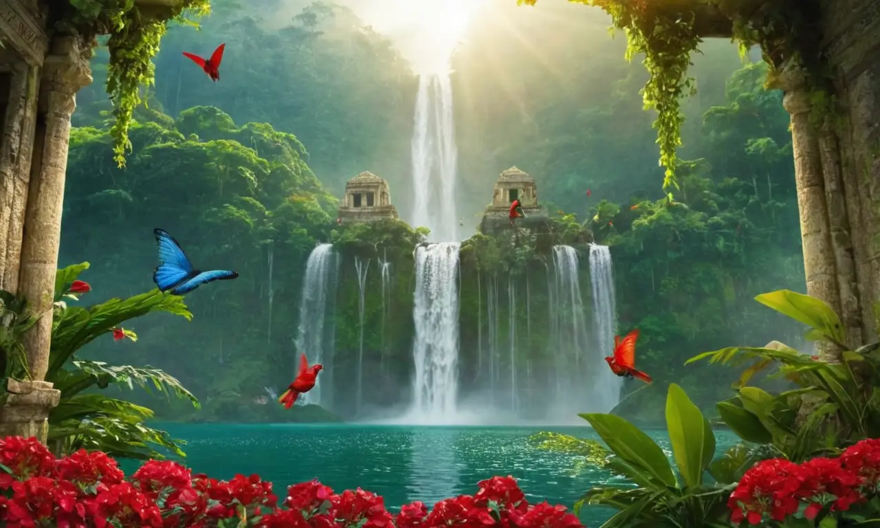 Un paraíso exuberante y mágico