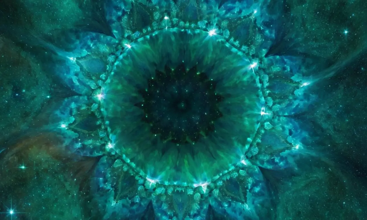 Un zafiro que encierra el misterio del cosmos