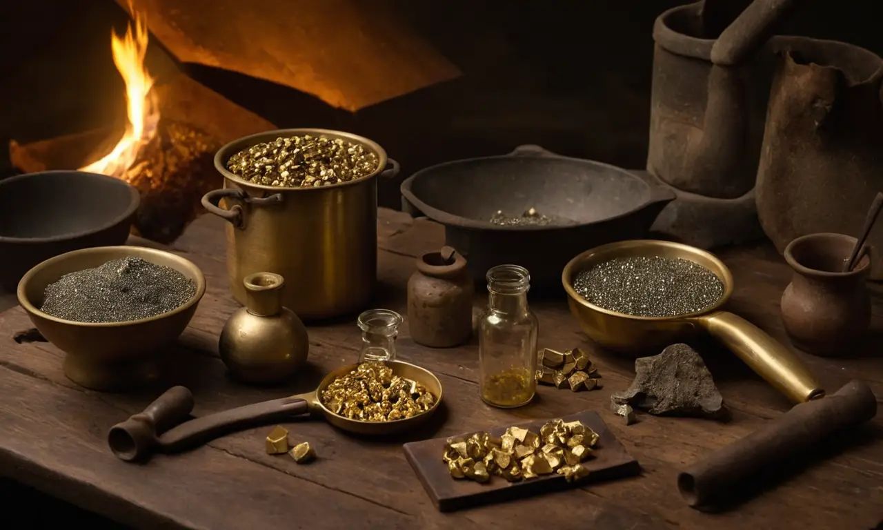 La búsqueda y análisis del oro revelan una danza entre brillo y obscuridad