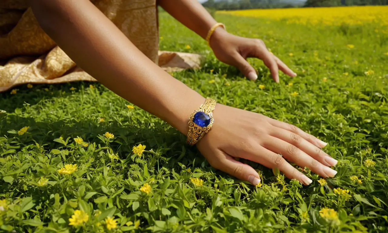 Joyas artesanales de Sri Lanka brillan bajo el sol cálido