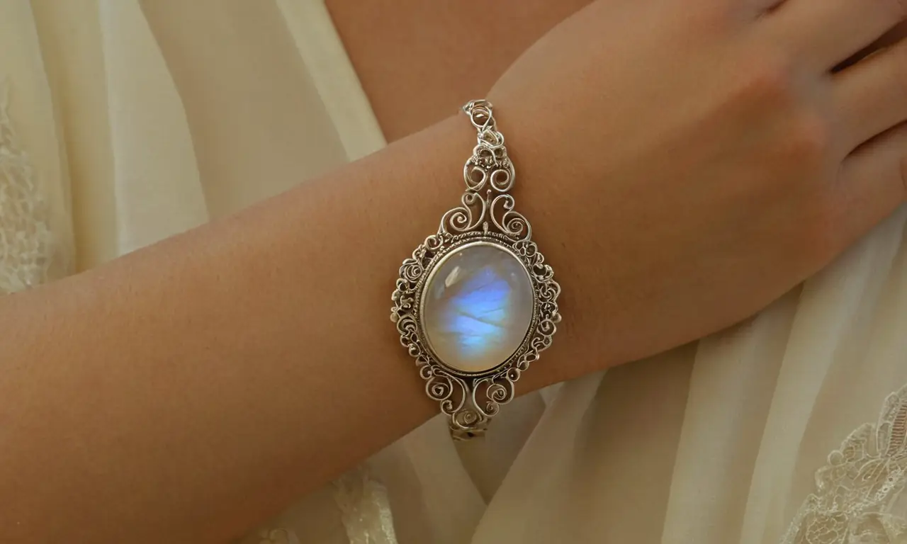 Joyas de luna con un brillo etéreo y serenidad