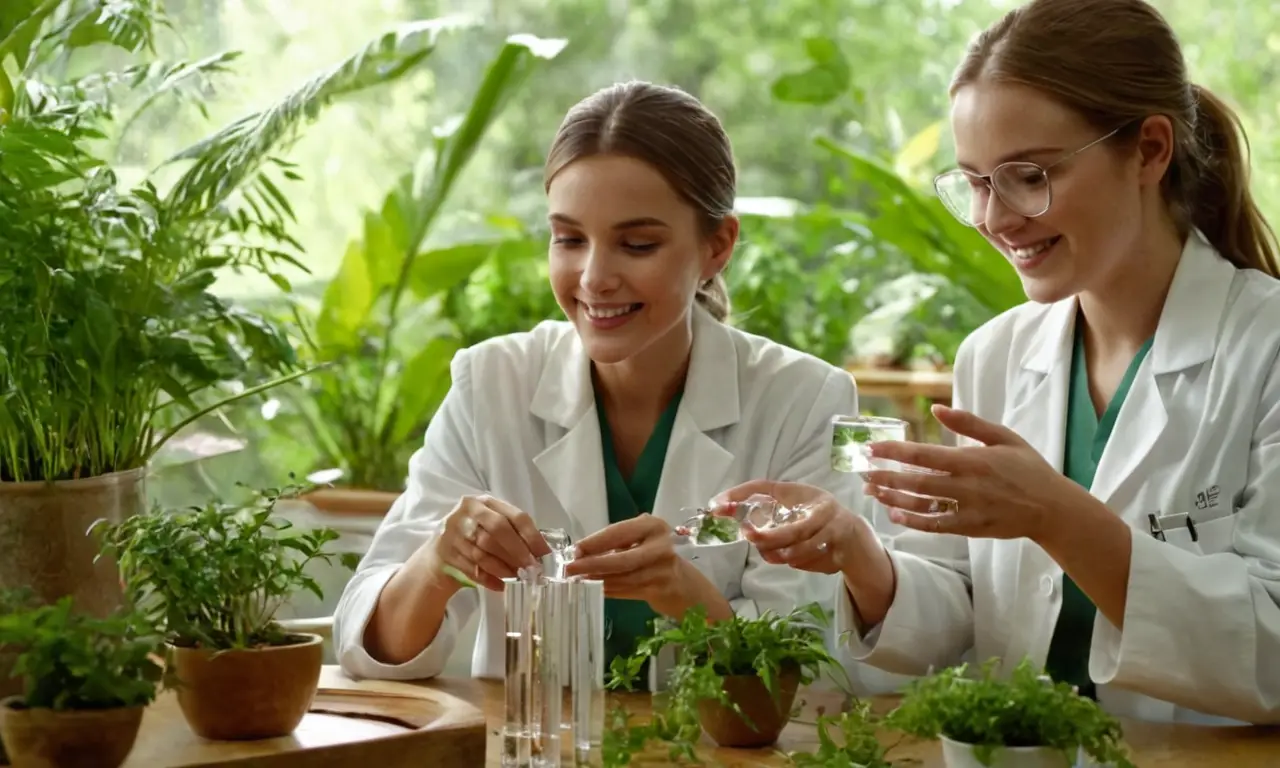Un laboratorio mágico donde la ciencia y la belleza se fusionan
