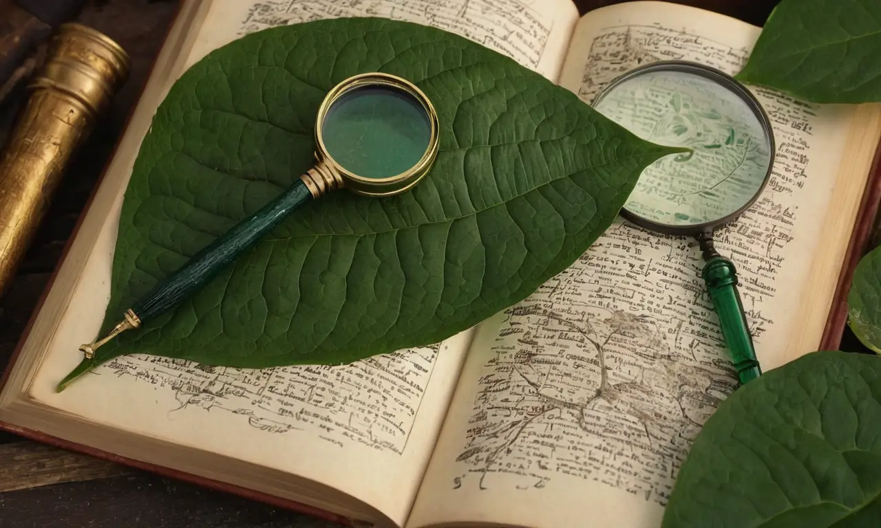 Un estudio botánico antiguo y meticuloso