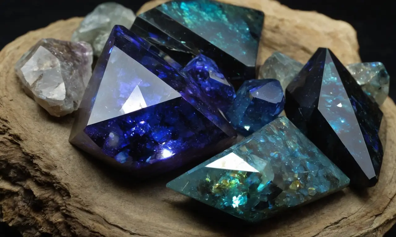 Un caleidoscopio de piedras preciosas irradia luz y misterio