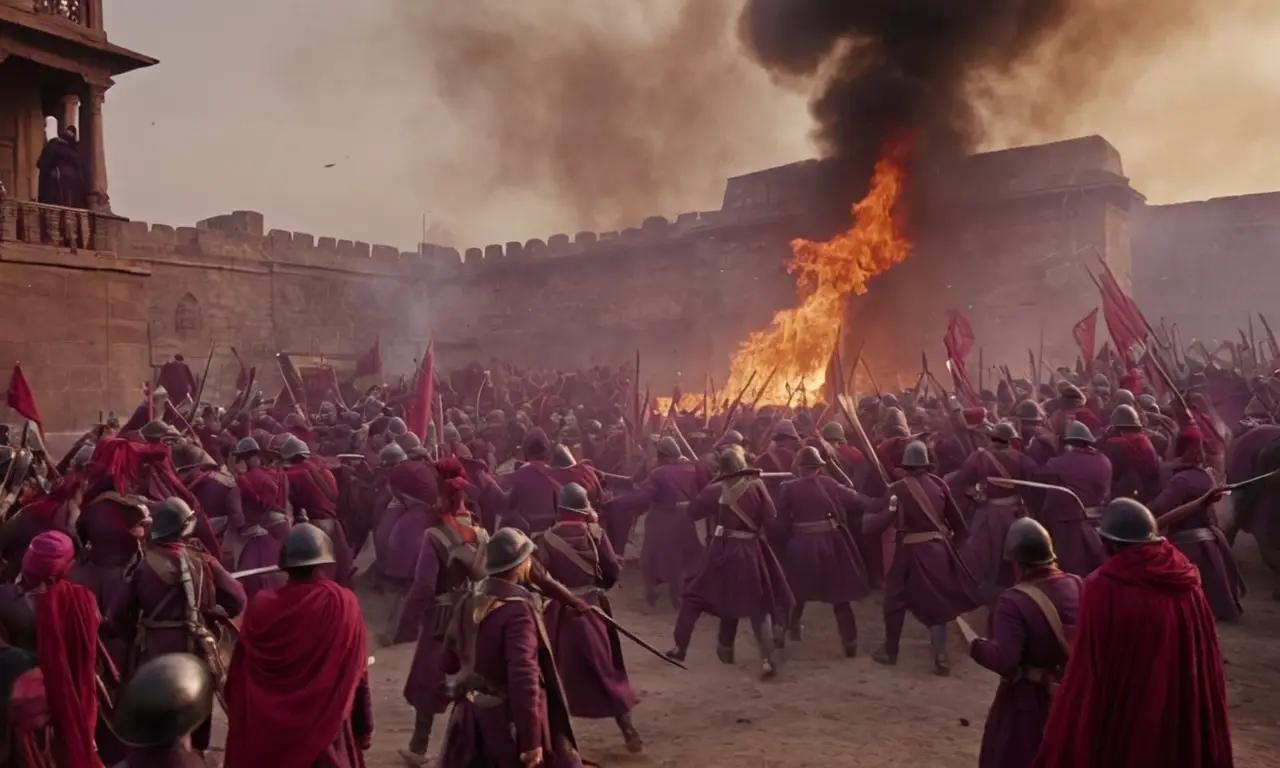La rebelión india de 1857 en Delhi fue un caos brutal