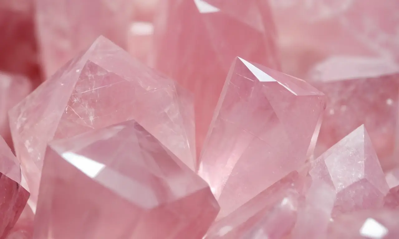 Un cuarzo rosa cautivador con belleza eterna