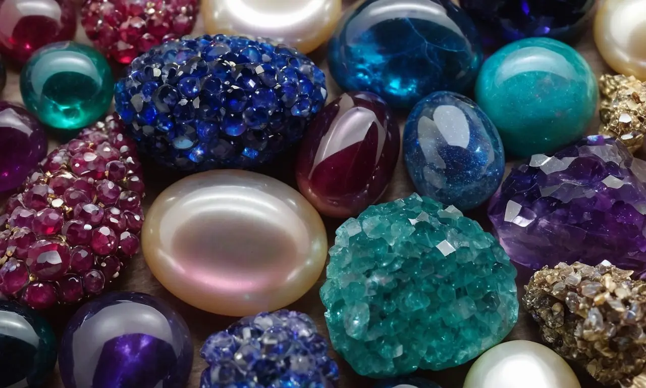 Un jardín mágico de piedras preciosas