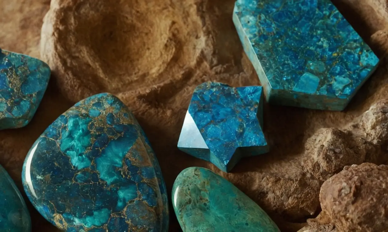 Shattuckite irradia energía cósmica para un despertar espiritual y paz interior